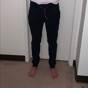 Men’s dark blue sweatpants